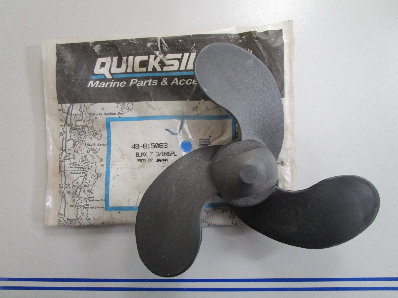 *NEW OEM* 0810 Mercury Quicksilver BLMx 7 3/8R6PL 48-815083