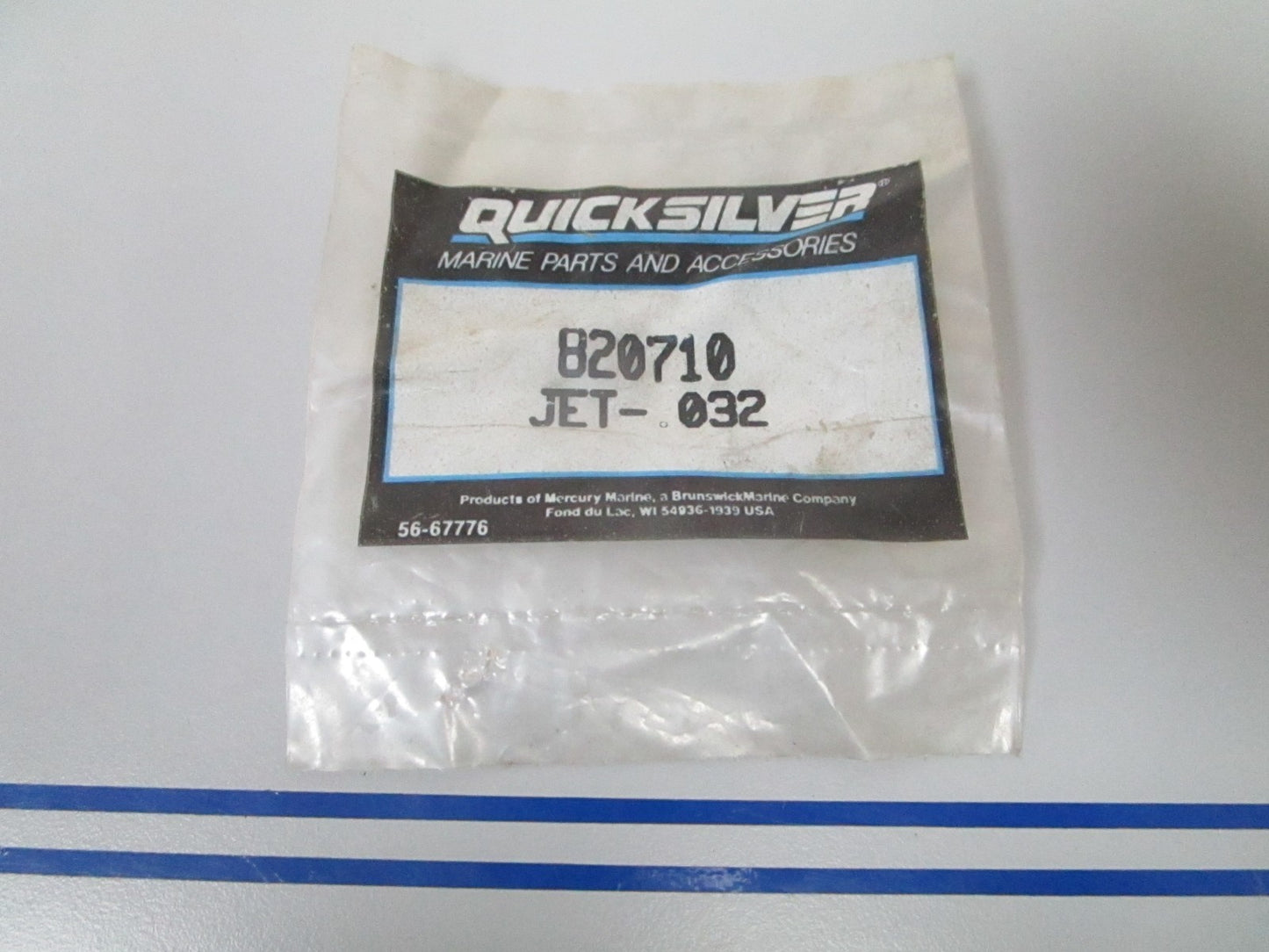 NEW OEM 820710 Mercury Quicksilver .032 Jet 0720