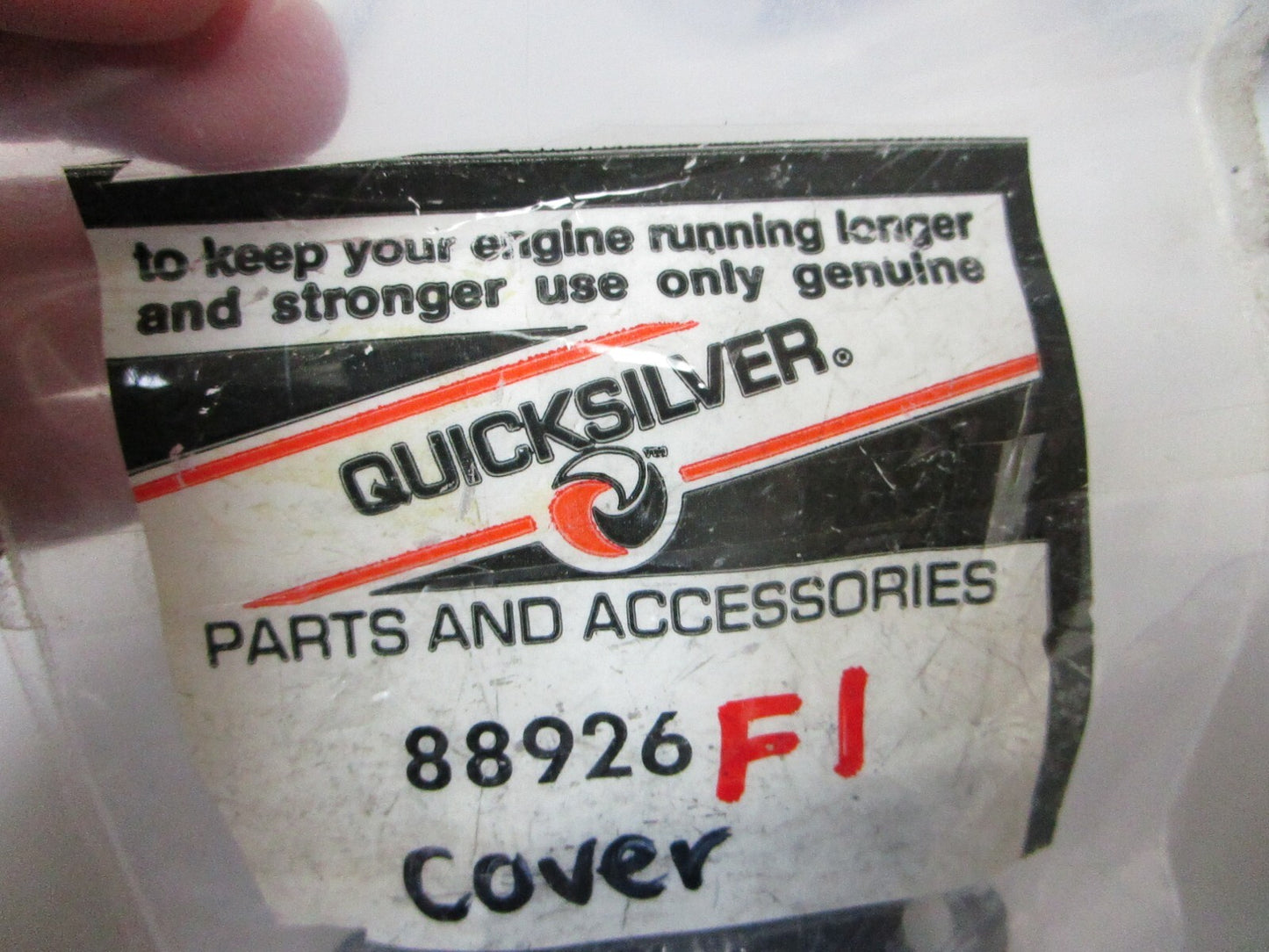 *NEW OEM* 0720 Mercury Quicksilver Cover 88926F1