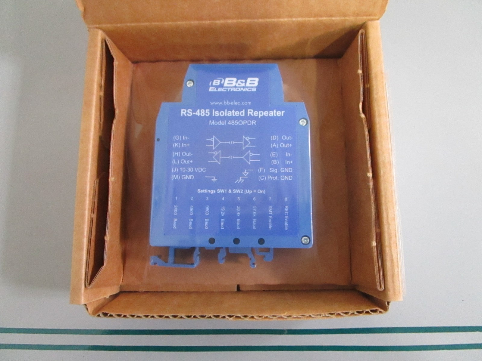 Advantech B+B SmartWorx 485OPDR RS-485 422 Isolated Repeater NEW OEM 0820