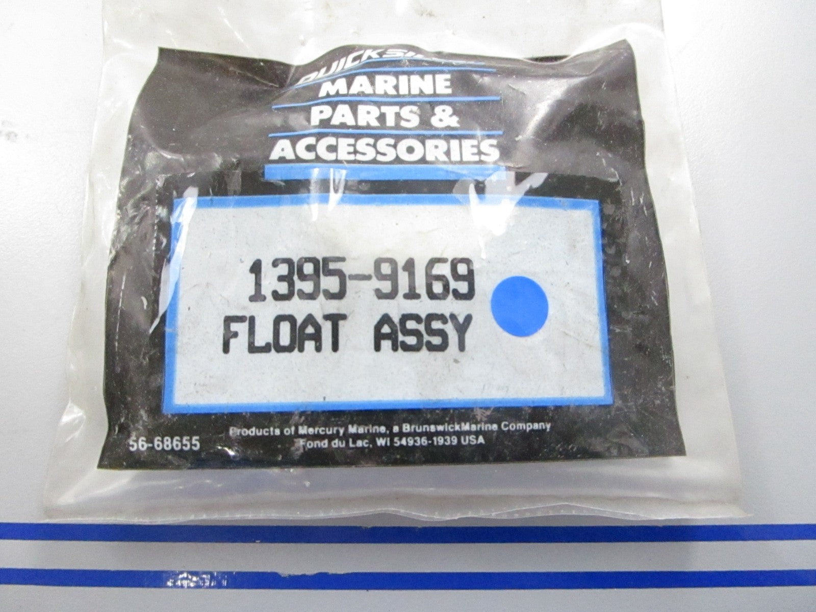 *NEW OEM* 0810 Mercury Quicksilver Float Assembly 1395-9169