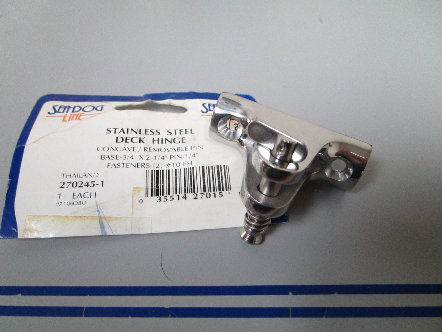 *NEW* 0810 Sea-Dog Stainless Steel Deck Hinge 270245-1
