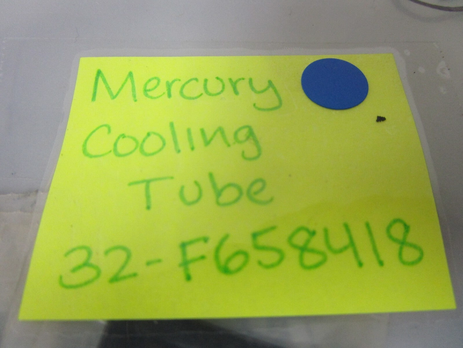 *NEW OEM* 0810 Mercury Quicksilver Cooling Tube 32-F658418