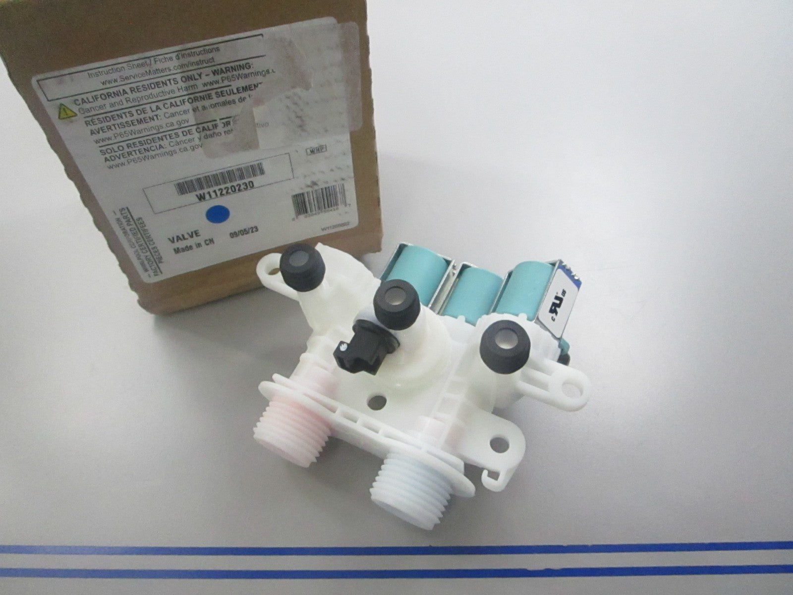 *NEW OEM* 0810 Whirlpool Valve W11220230