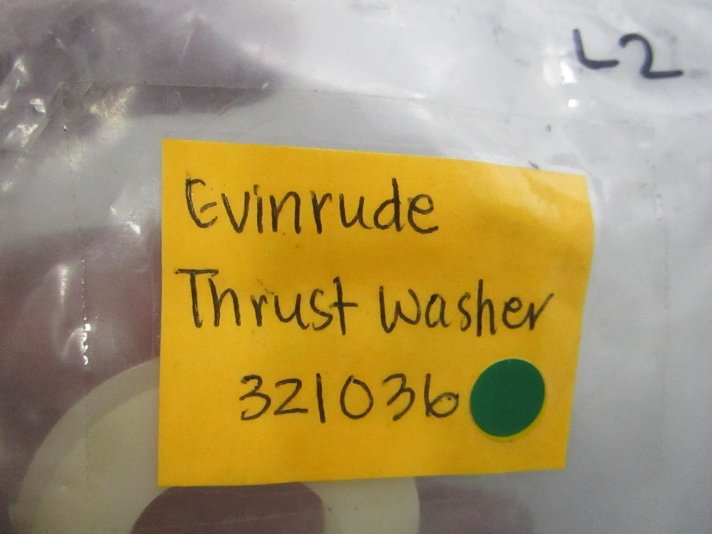NEW OEM (LOT OF 2) 321036 0321036 OMC Johnson Evinrude Thrust Washer 0810