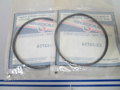 NEW OEM (LOT OF 2) 25-33756 Mercury Quicksilver O-Ring 0810