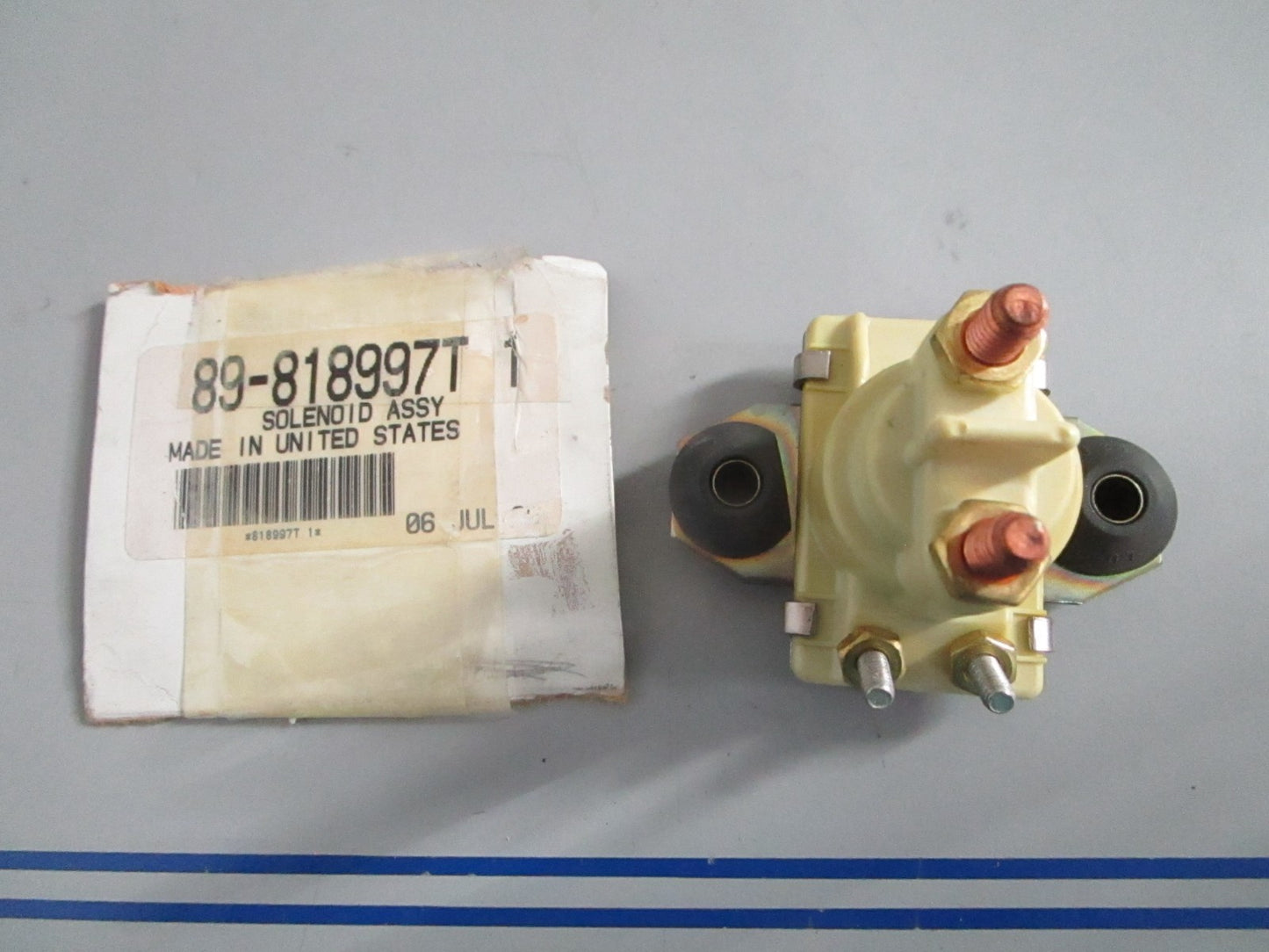 NEW OEM 89-818997T1 Mercury Quicksilver Solenoid Assy 0820