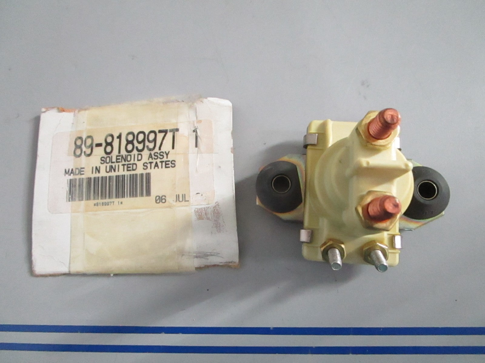 NEW OEM 89-818997T1 Mercury Quicksilver Solenoid Assy 0820