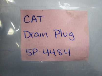 NEW OEM 5P-4484 CAT Drain Plug 0810