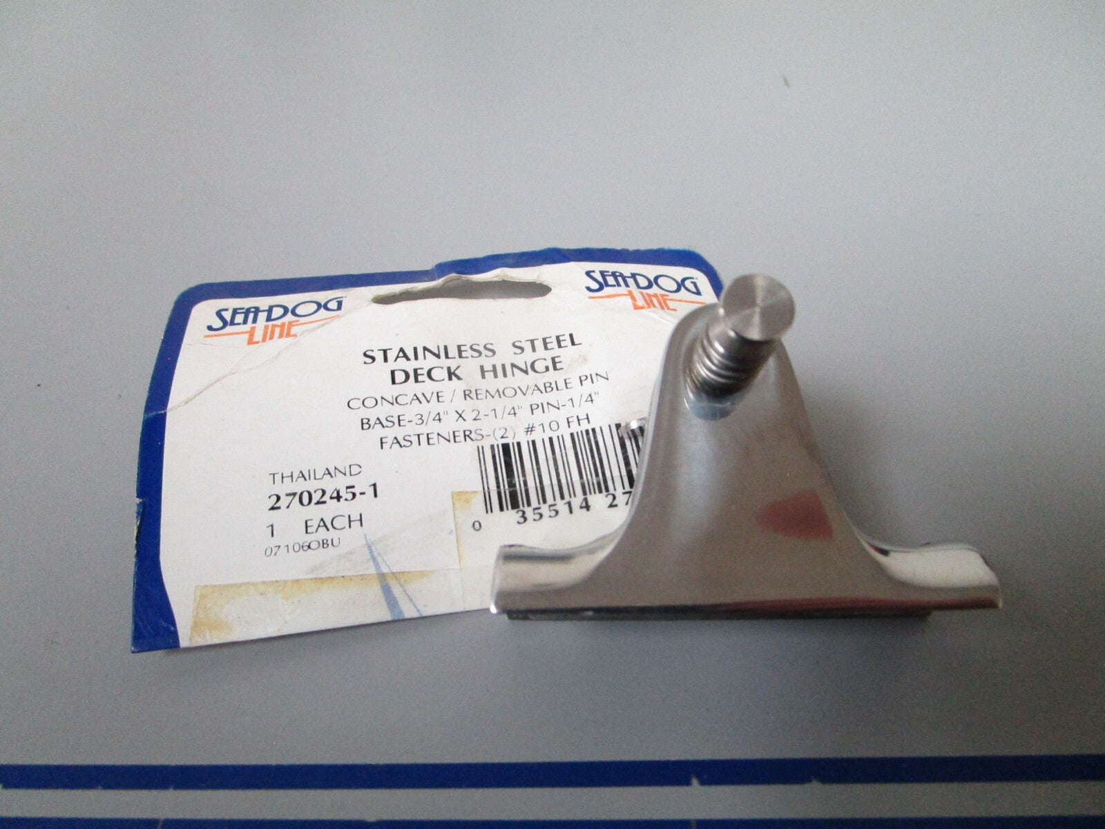 *NEW* 0810 Sea-Dog Stainless Steel Deck Hinge 270245-1