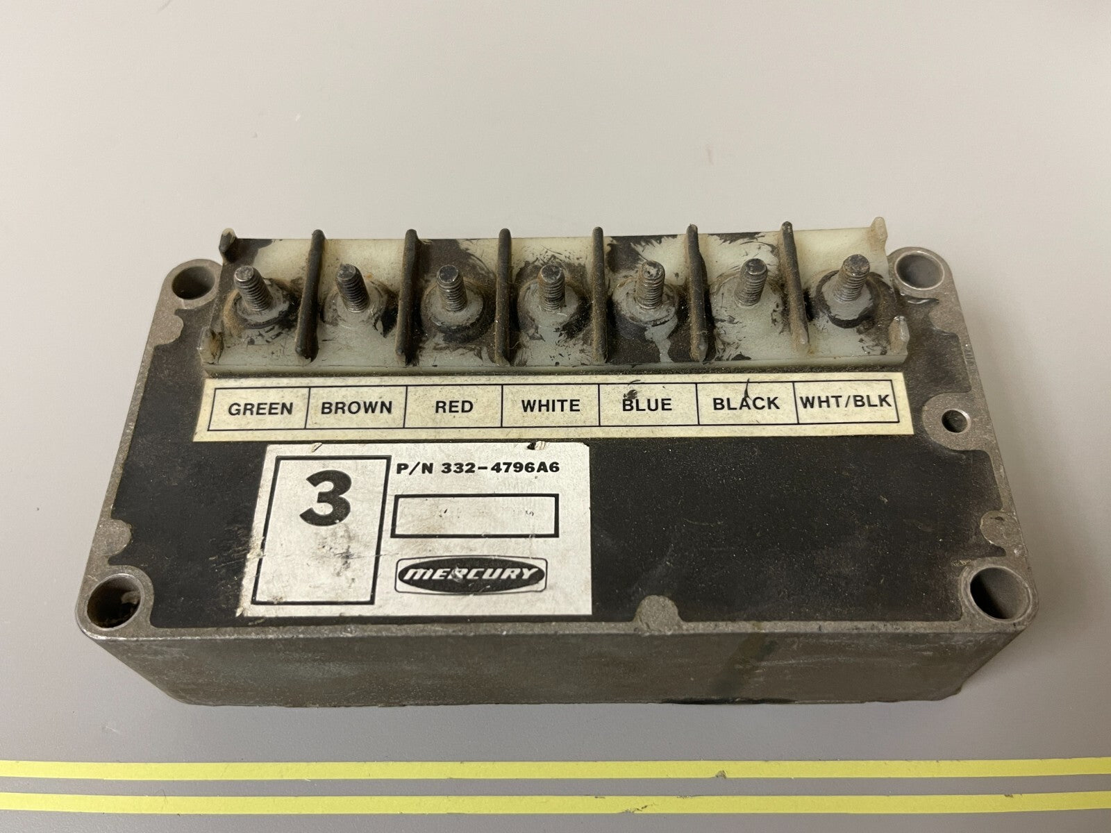 *NEW OEM* 0720 Mercury Quicksilver Switch Box Assembly 332-4796