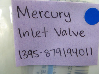 *NEW OEM* 0810 Mercury Quicksilver Inlet Valve 1395-879194011