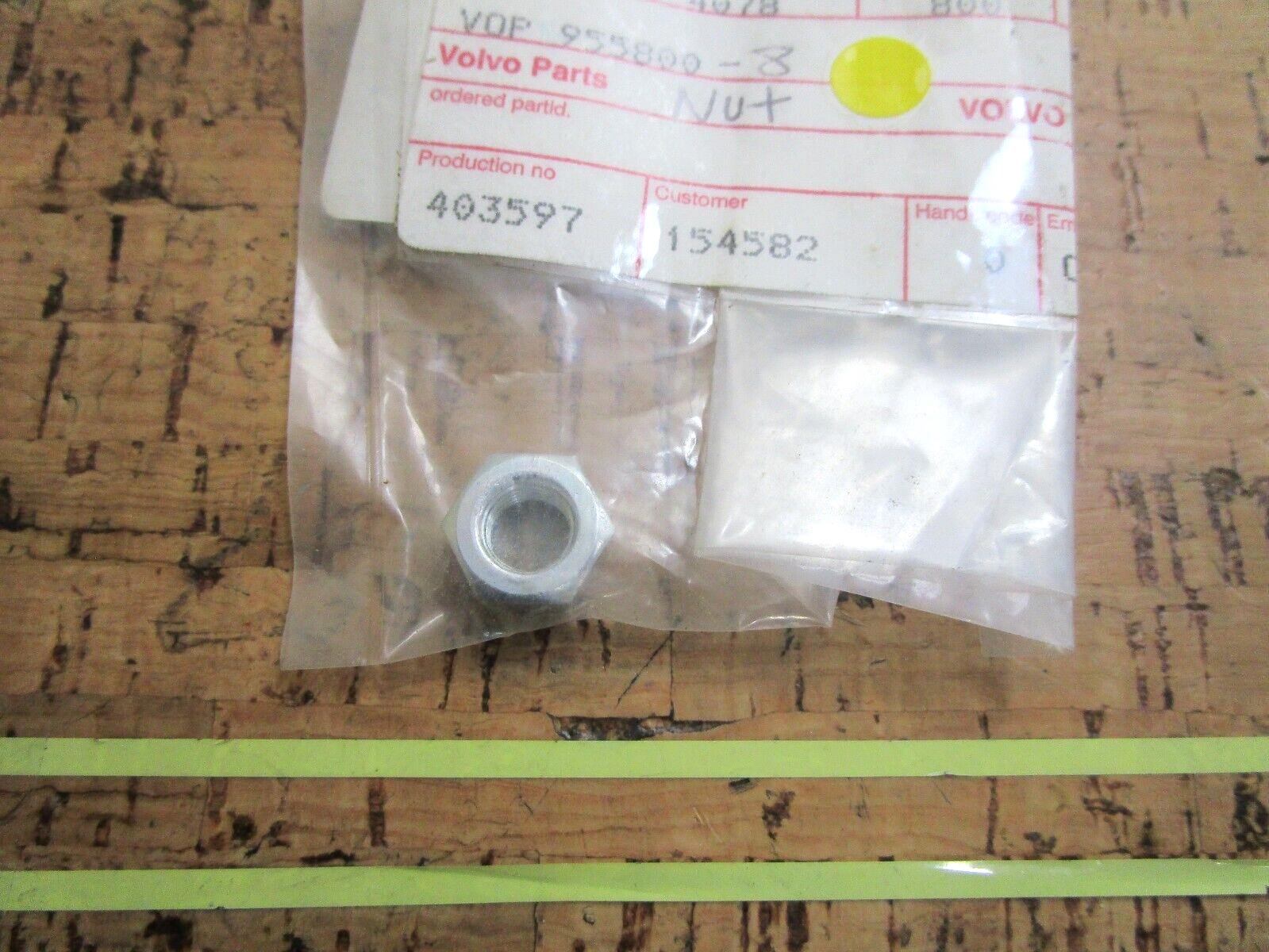 *NEW OEM* 0810 Volvo Penta Nut 955800-8