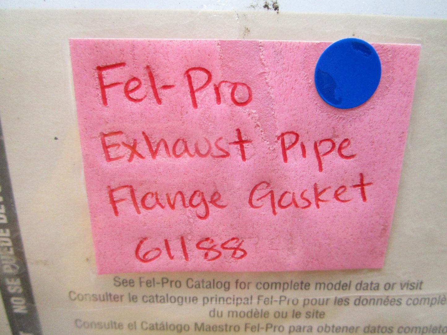 *NEW* 0810 Fel-Pro Exhaust Pipe Flange Gasket 61188
