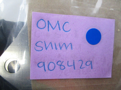 NEW OEM (LOT OF 2) 908429 0908429 OMC Johnson Evinrude Shim 0810