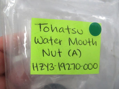 NEW OEM HZY3-19270-000 Tohatsu Water Mouth Nut (A)0810