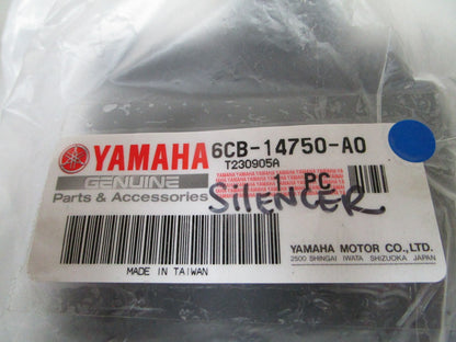 *NEW OEM* 0720 Yamaha Silencer 6CB-14750-A0-00