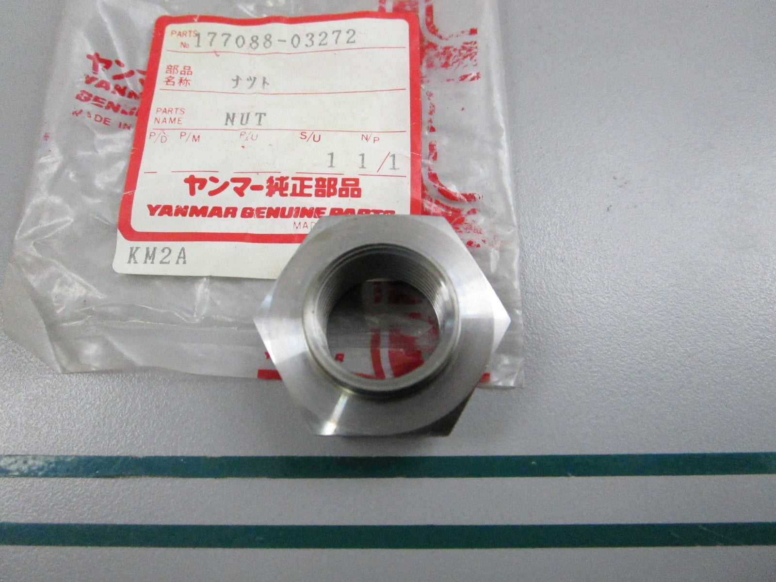 NEW OEM 177088-03272 Yanmar Nut 0810