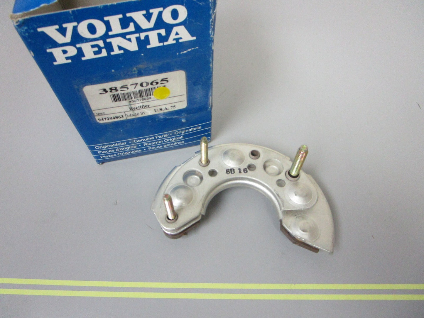 *NEW OEM* 0720 Volvo Penta Rectifier 3857065