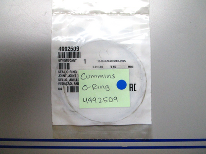 *NEW OEM* 0810 Cummins O-Ring 4992509