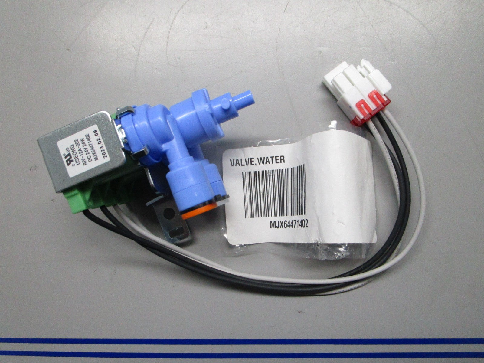 *NEW OEM* 0820 LG Refrigerator Water Valve MJX64471402