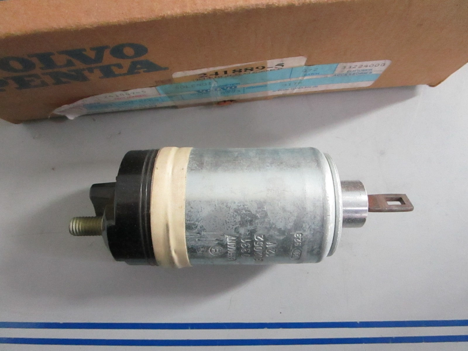 NEW OEM 241889 Volvo Penta Solenoid 0820