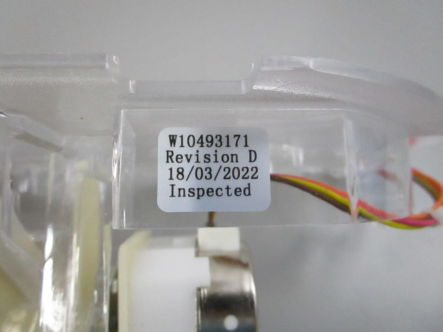 NEW OEM W10493171 Whirlpool Ice Door 0810