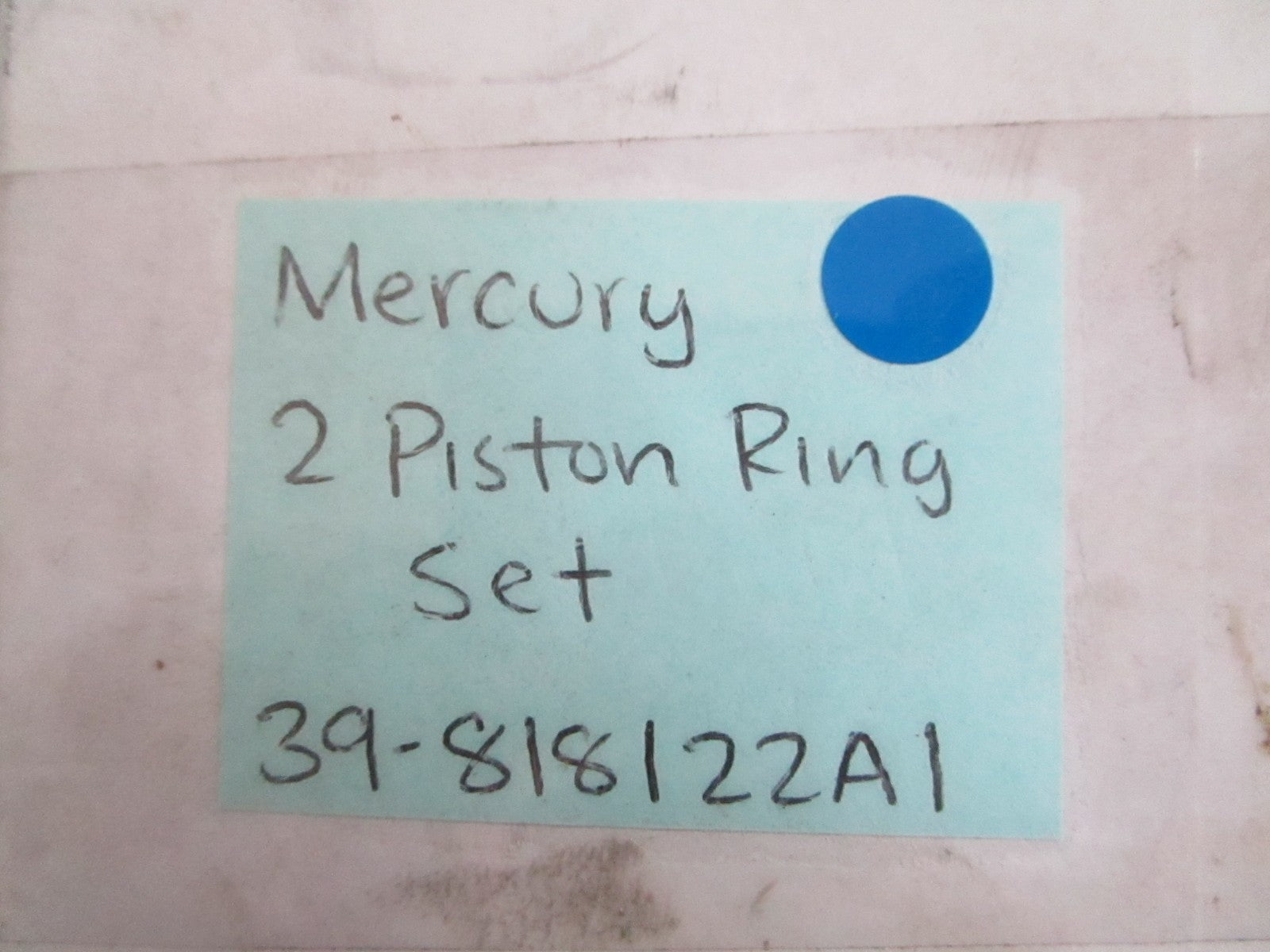 NEW OEM 39-818122A1 Mercury Quicksilver .030 2 Piston Ring Set 0820