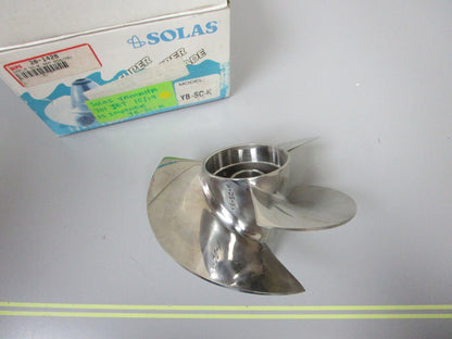 *NEW* 0720 Solas Yamaha 701 Jet 15/19 Stainless Steel Impeller YB-SC-k