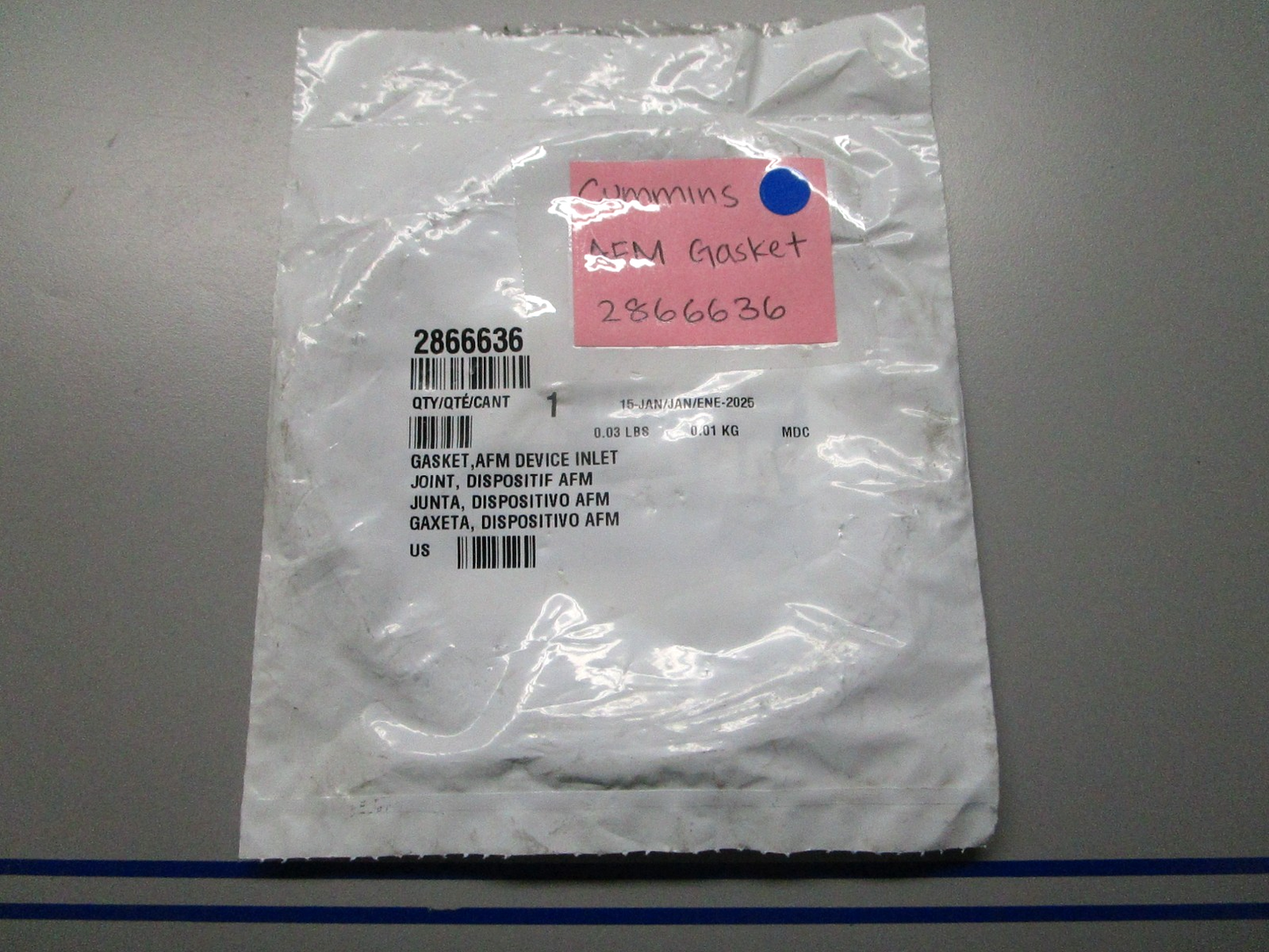 *NEW OEM* 0810 Cummins AFM Gasket 2866636