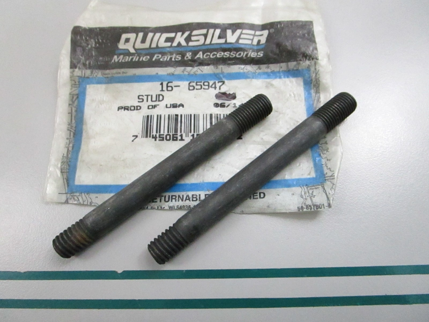 NEW OEM (LOT OF 2) 16-65947 Mercury Quicksilver Stud 0810