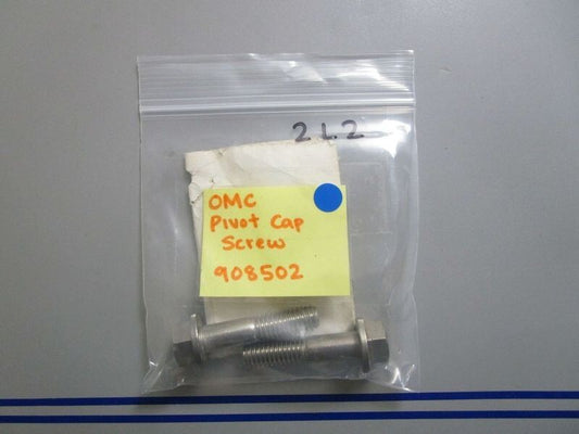 *NEW OEM* (LOT OF 2) 0770 OMC Johnson Evinrude Pivot Cap Screw 908502 0908502