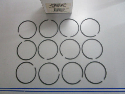 *NEW OEM* 0820 Mercury Quicksilver 12 Piston Ring Set 39-827491A12