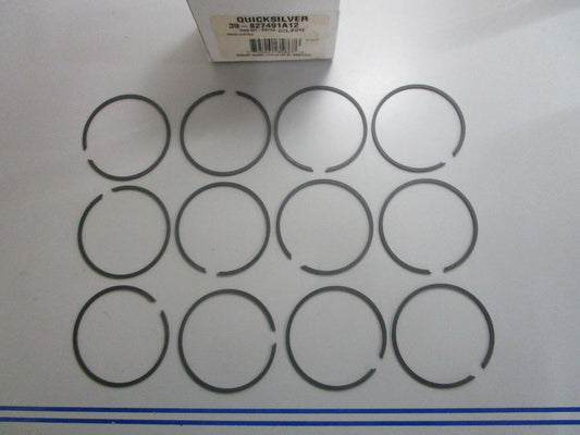 *NEW OEM* 0820 Mercury Quicksilver 12 Piston Ring Set 39-827491A12