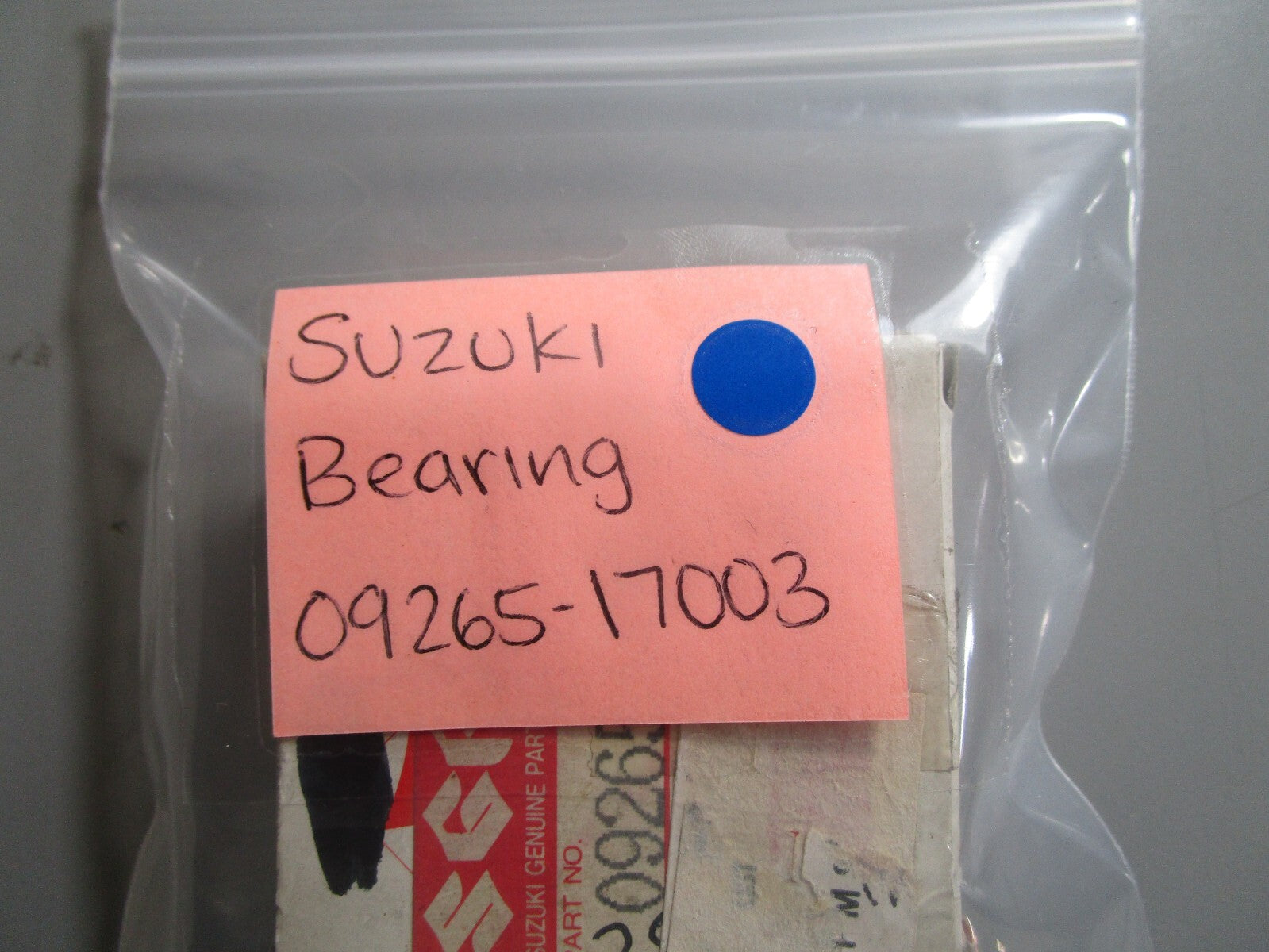 *NEW OEM* 0810 Suzuki Bearing 09265-17003