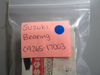 *NEW OEM* 0810 Suzuki Bearing 09265-17003