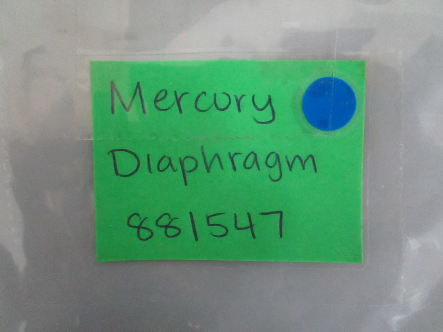 *NEW OEM* 0820 Mercury Quicksilver Diaphragm 881547