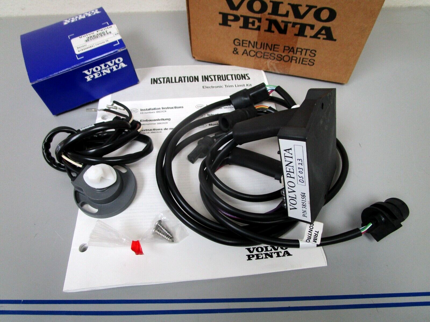 *NEW OEM* 0720 Volvo Penta Control Unit Kit 3863124