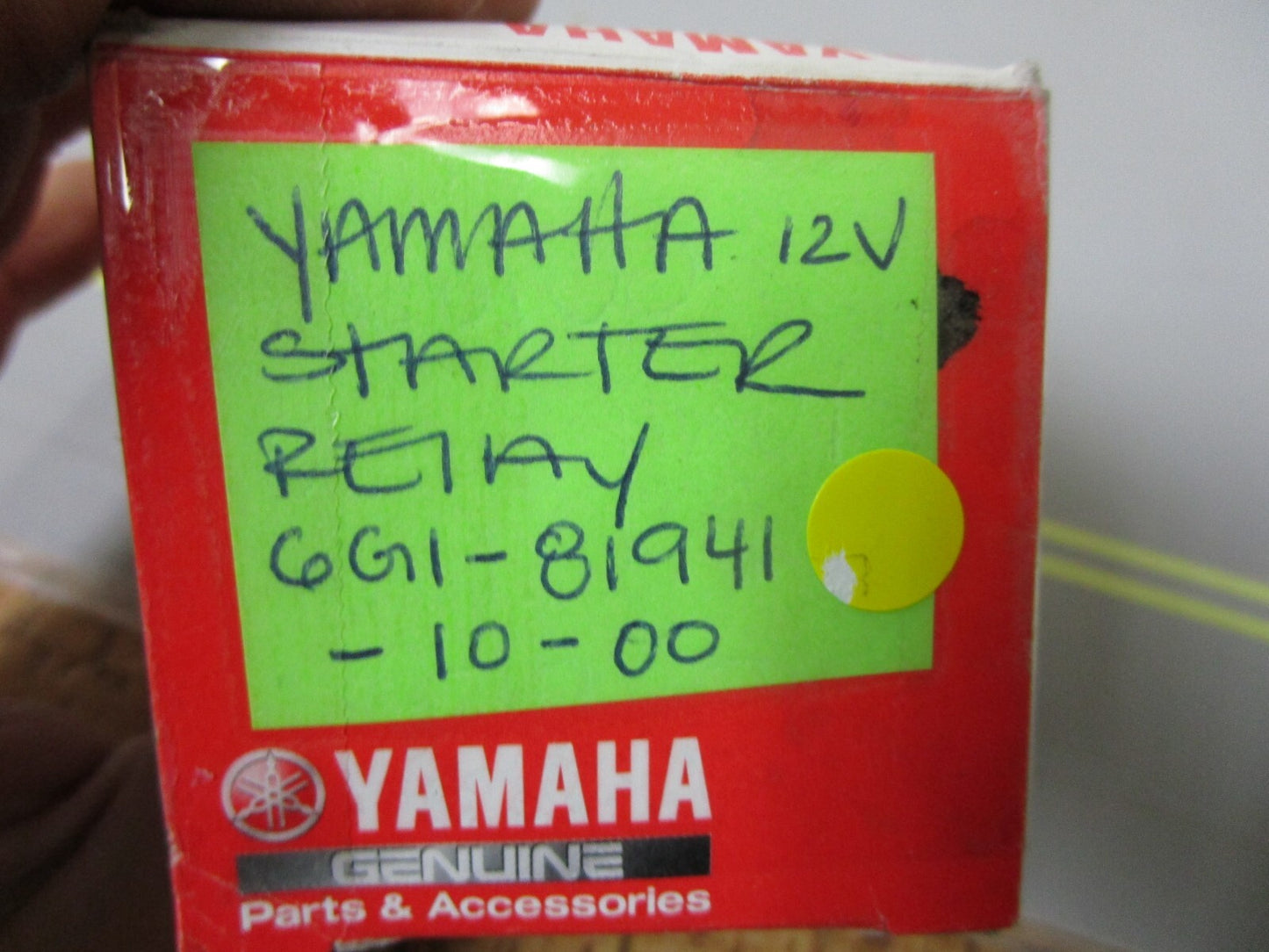 *NEW OEM* 0720 Yamaha 12V Starter Relay 6G1-81941-10-00