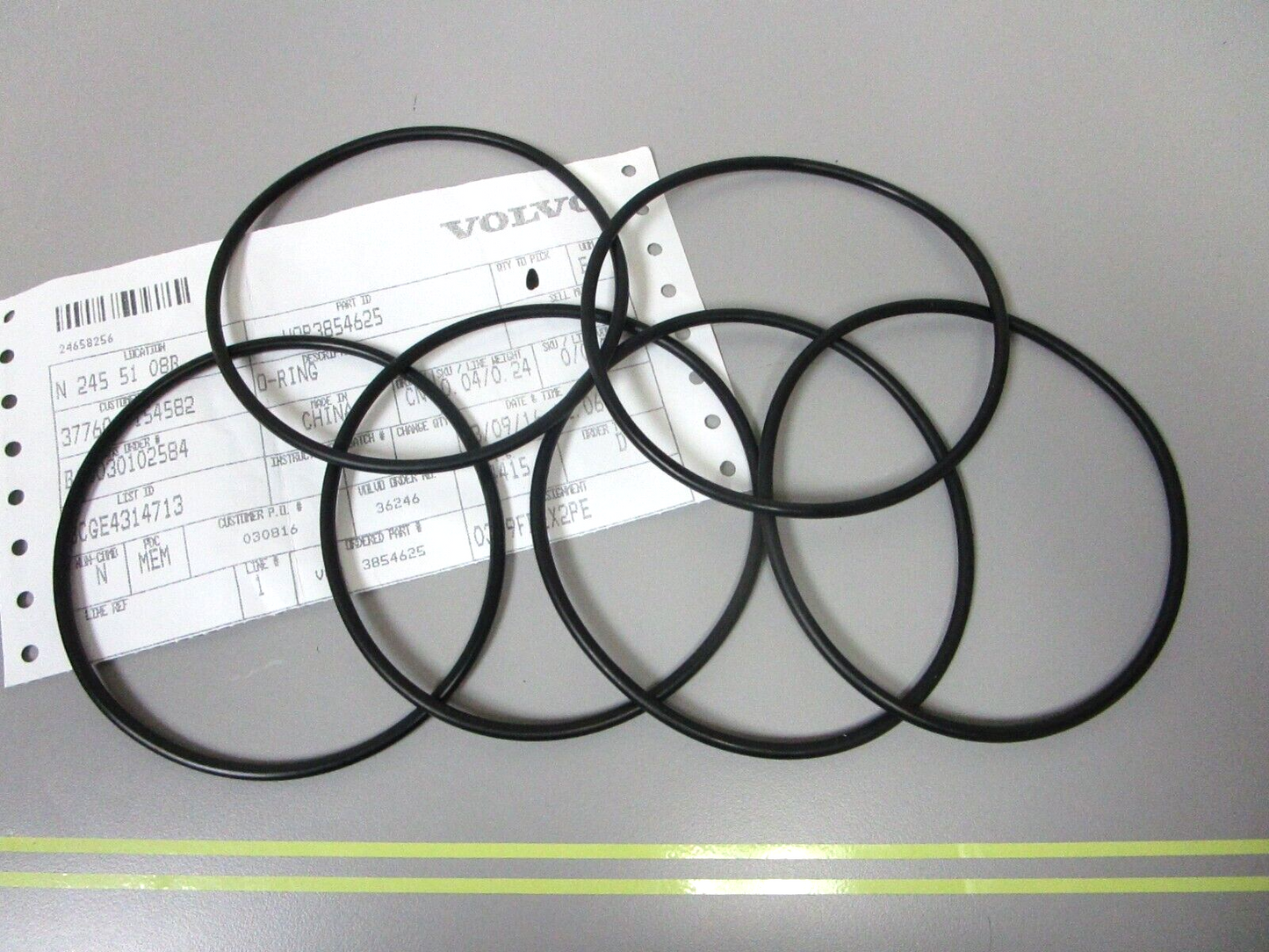 *NEW OEM* (LOT OF 6) 0750 Volvo Penta O-RING 3854625