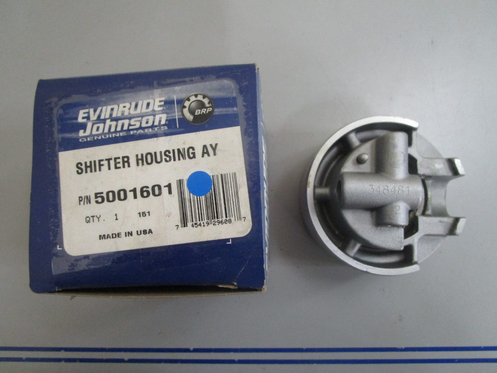 *NEW OEM* 0820 OMC Johnson Evinrude Shifter Housing Ay 5001601