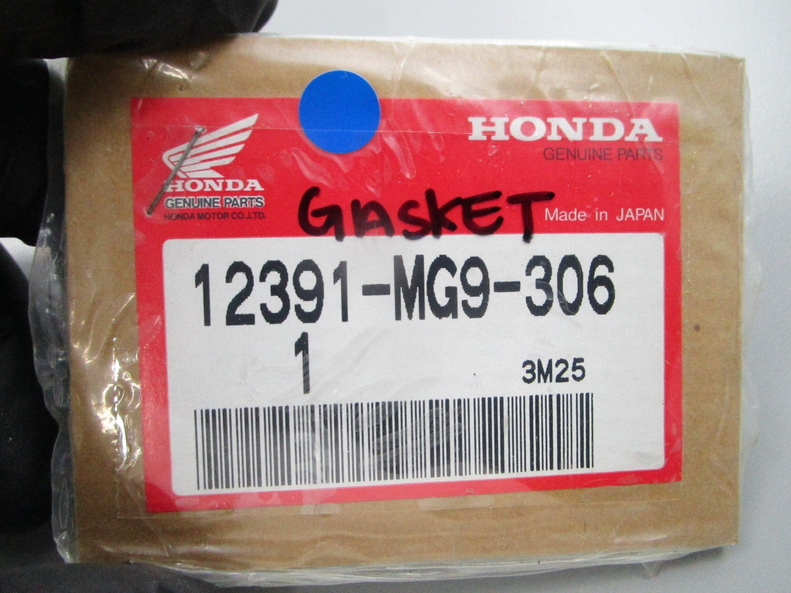 NEW OEM 12391-MG9-306 Honda Gasket 0810