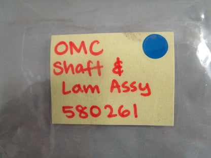NEW OEM 580261 0580261 OMC Johnson Evinrude Shaft & Lam Assy 0820