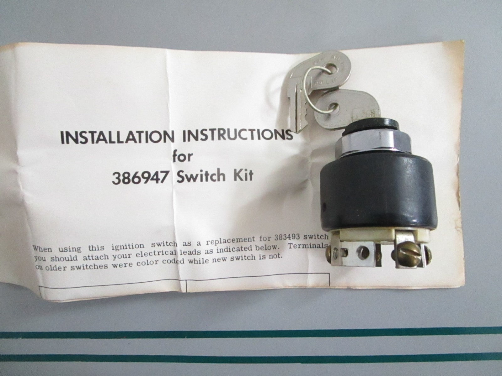 NEW OEM 386947 0386947 OMC Johnson Evinrude Switch Kit 0820