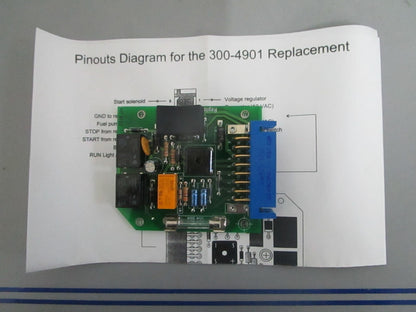 *NEW* 0820 Dinosaur Electronics Generator Circuit Board O4900142 Rep: 300-4901