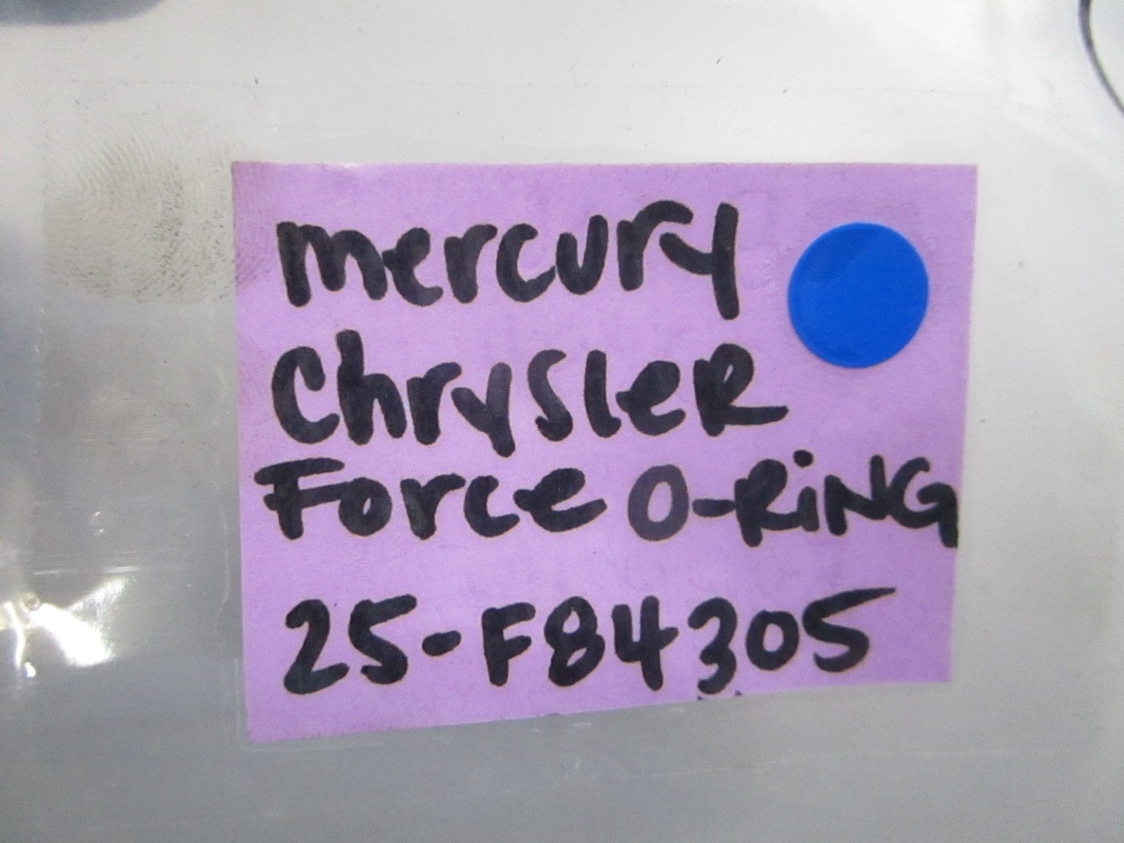 NEW OEM 25-F84305 Mercury Chrysler Force O-Ring 0810