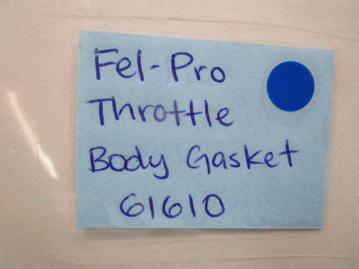 *NEW* 0810 Fel-Pro Throttle Body Gasket 61610