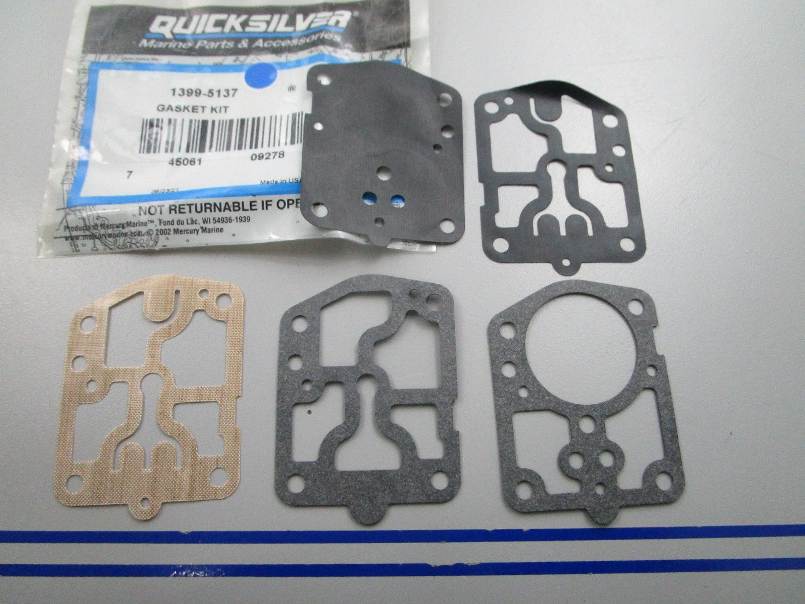 NEW OEM Mercury Quicksilver 1399-5137 Gasket Kit 0810