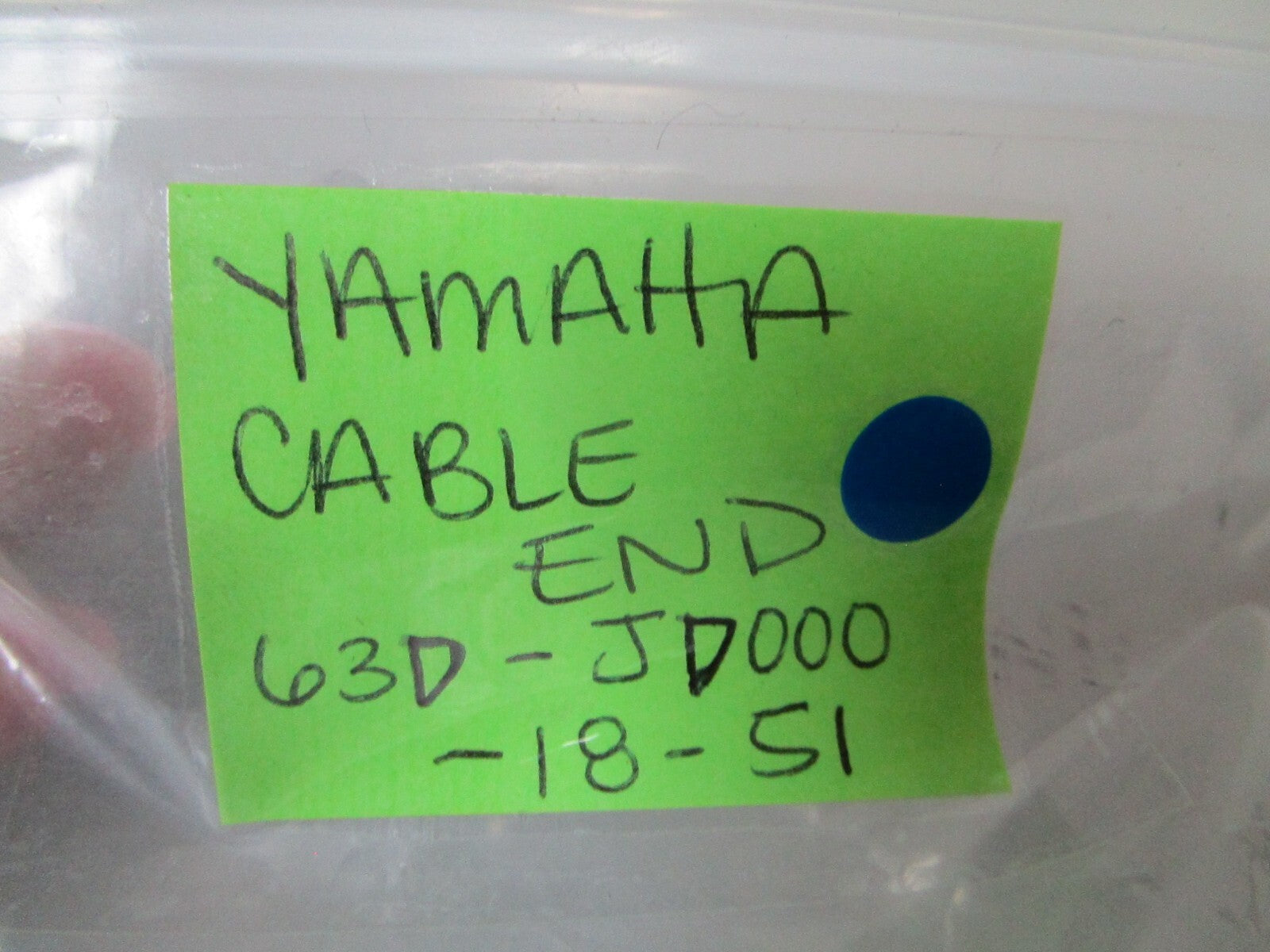 *NEW OEM* 0810 Yamaha Cable End 63D-JD000-18-51