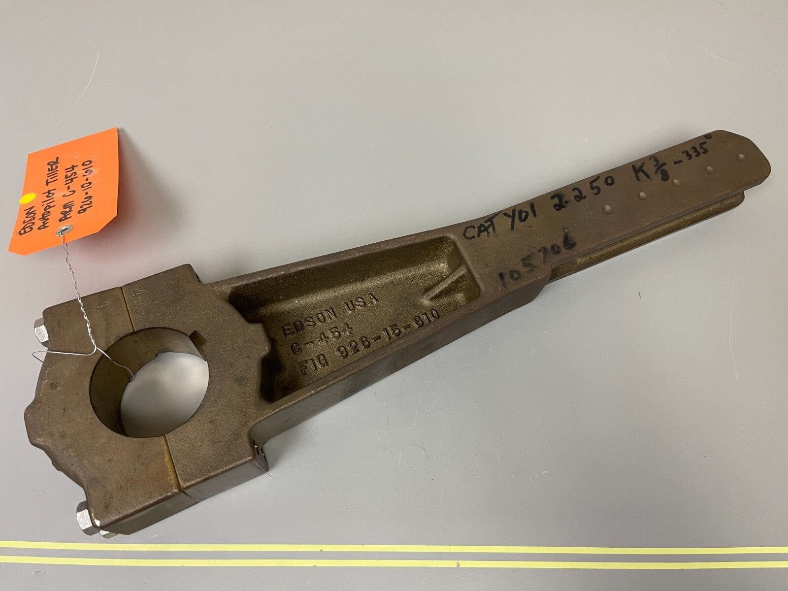 *NEW OEM* 0720 Edson Autopilot Tiller Arm C-454 926-15-610